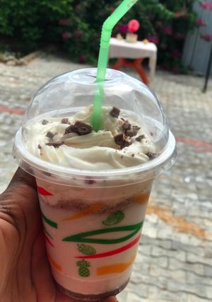 A picture of Chocolate milkshake.