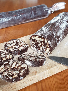 Foto di Salame al cioccolato senza uova