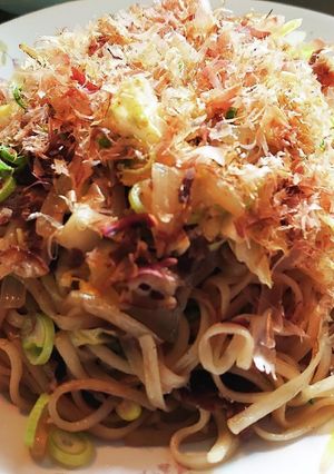 A picture of Beef Yaki Udon.