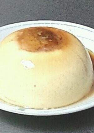 A picture of Easy Microwaved Caramel Custard in 15 Minutes.