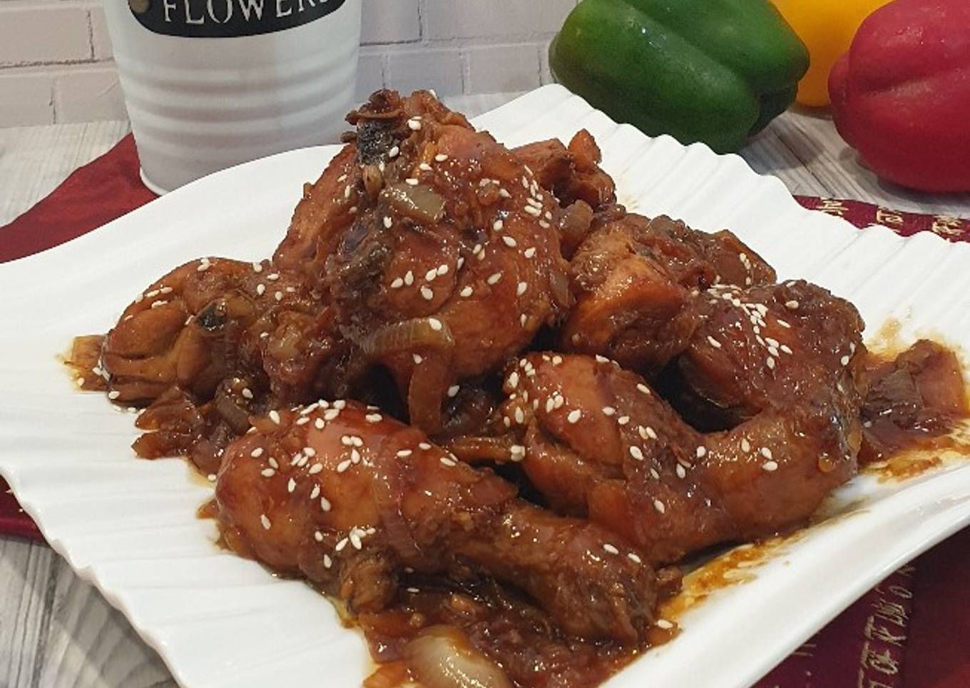147. AYAM GORENG SAUS MENTEGA