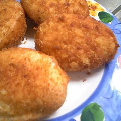 A picture of Simple Curry Bread Roll.