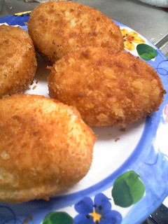 A picture of Simple Curry Bread Roll.