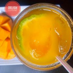 A picture of Mango lemonade!.