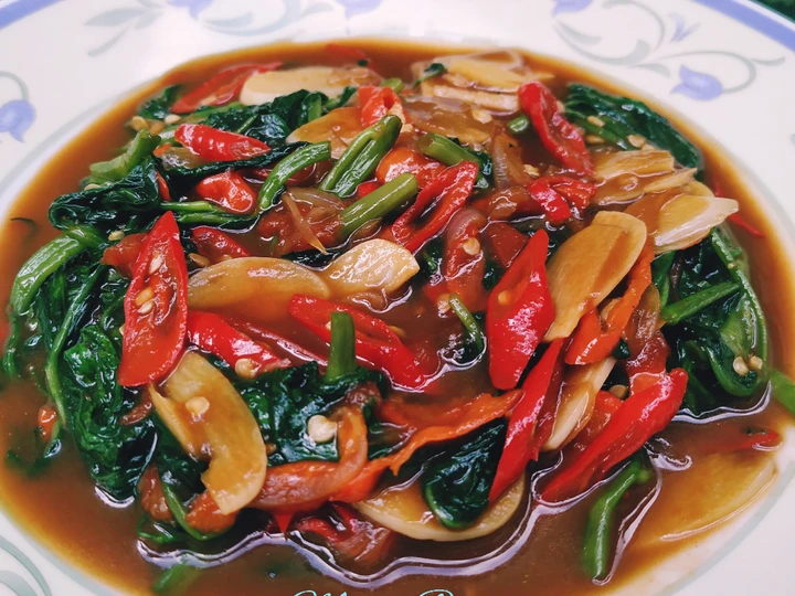 Cara Mudah Menyiapkan Resep Tumis Kangkung Saori Saos Tiram yang Lezat Sekali Anti Ribet, Bisa Manjain Lidah