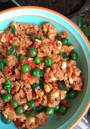 Foto resep Tumis Leunca oncom