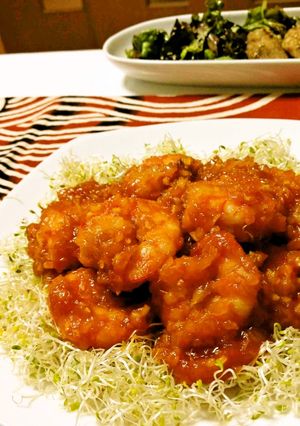 A picture of Made Simple with Combined Seasoning Base! My Original Chili Shrimp.