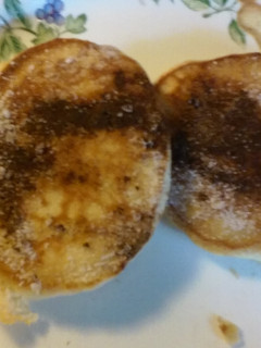 A picture of Cinnamon sugar pancakes.