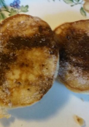 A picture of Cinnamon sugar pancakes.