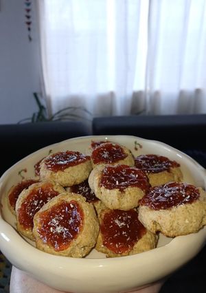 Una foto de PEPAS de harina de avena y harina de almendras