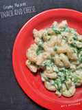Creamy Macaroni Spinach and Cheese