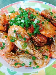 รูปของ กุ้งผัดพริกเกลือ(ไม่แกะเปลือก)