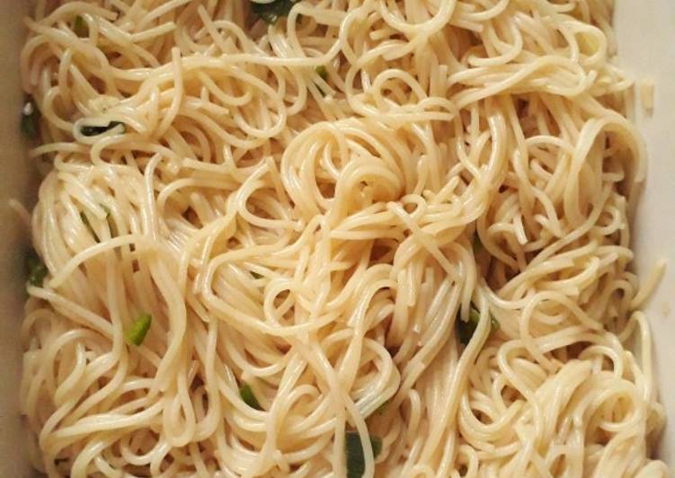 Bagaimana Membuat Simple Sesame Noodle (pasangan Telur Ramen Marinara) Anti Gagal