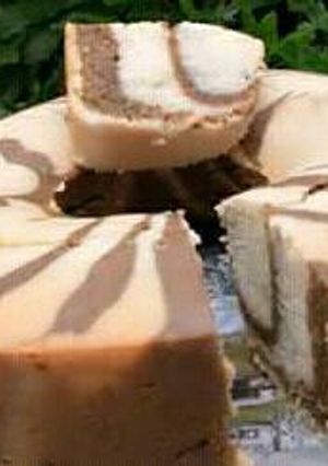 Foto resep Bolu Marmer Vegan