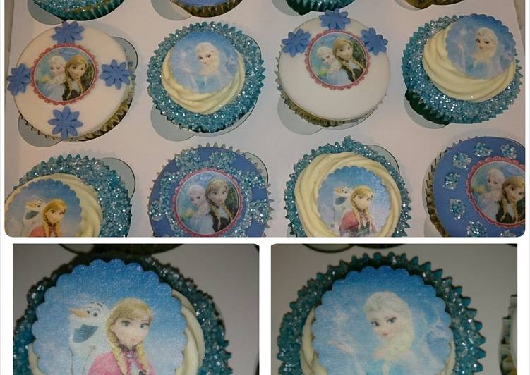 Step-by-Step Guide to Make Favorite Frozen cupcakes