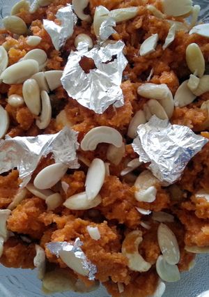A picture of Carrot Halwa.