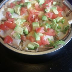 A picture of Triple Decker Tortilla Pie.