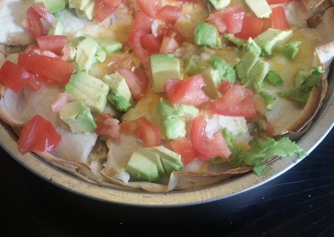 Easiest Way to Make Speedy Triple Decker Tortilla Pie