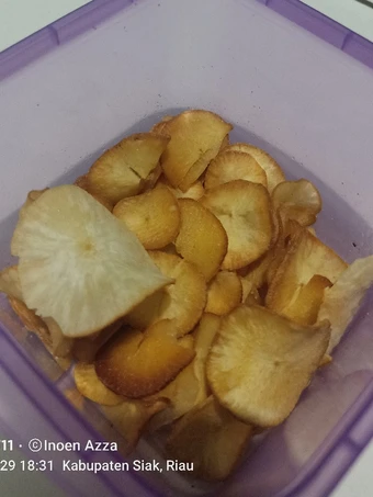 Langkah Gampang Membuat Resep Kripik singkong renyah yang Uenak Anti Ribet, Mantap
