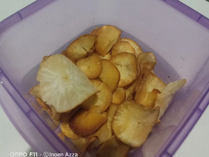 Langkah Gampang Membuat Resep Kripik singkong renyah yang Uenak Anti Ribet, Mantap