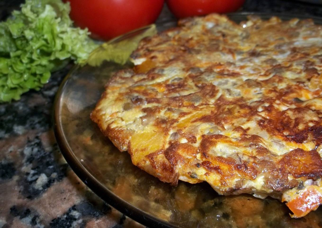 Tortilla de lentejas