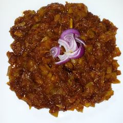 A picture of Onion Mango Chutney.
