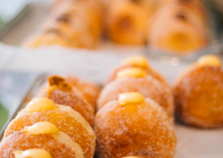 Resep Donat ala Italia : Bomboloni