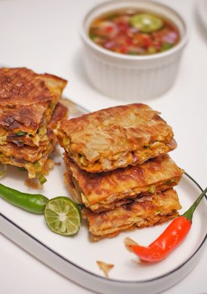 Foto resep Martabak Telor Lumpia Isi Ayam