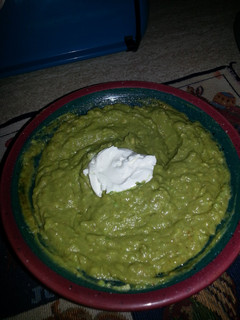 A picture of Easy avocado dip.
