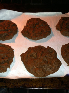 A picture of Easy Double Chocolate Cookies.