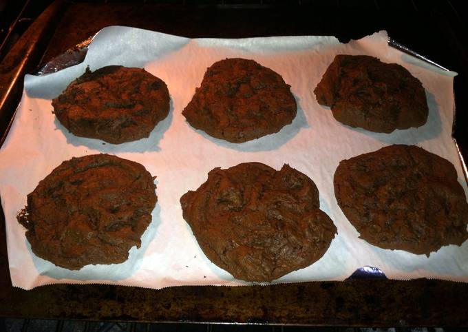 Easy Double Chocolate Cookies