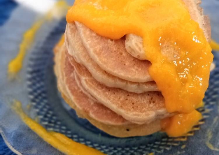 Cara Bikin Pancake Saus Mangga Anti Gagal