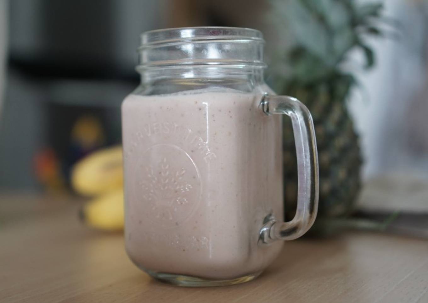 Banana + Strawberry Juice