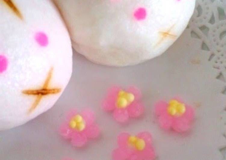 Cherry Mochi Flowers For Decorating Sweets