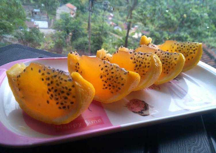 Resep Jelly sunkist selasih | Cara Membuat Jelly sunkist selasih Yang Mudah Dan Praktis