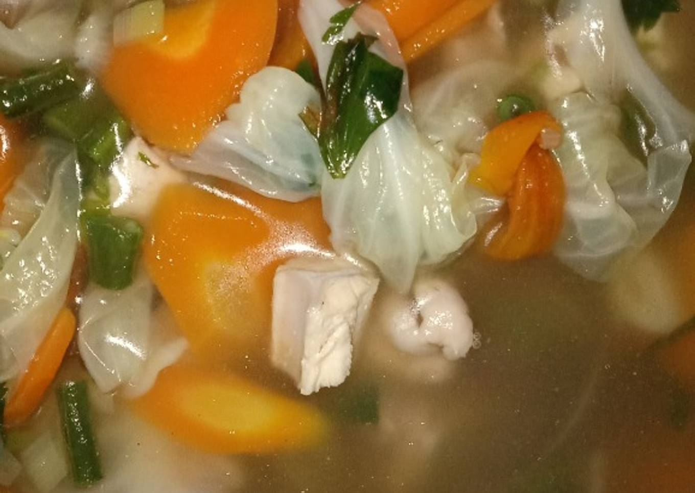 Sop ayam bening