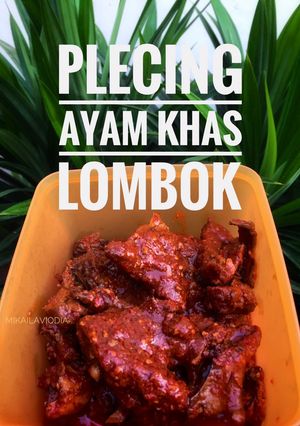Foto resep Plecing ayam khas lombok