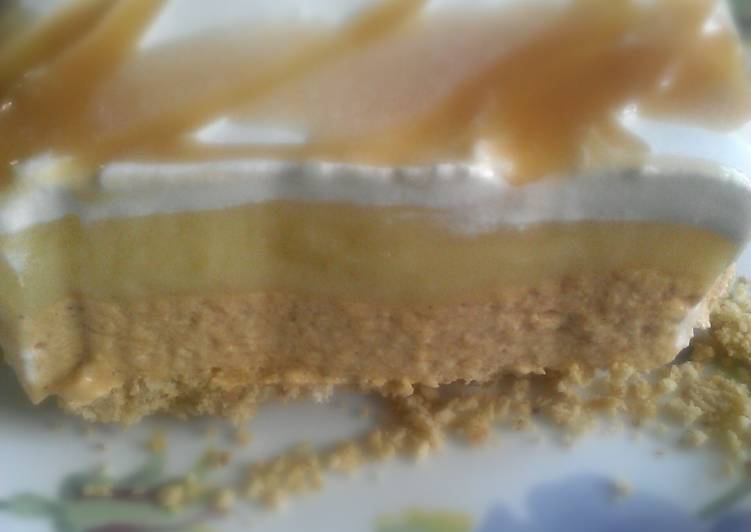 No Bake Pumpkin Spice layered Dessert