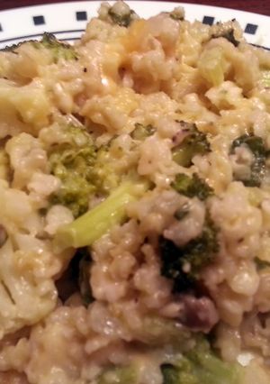 A picture of Cheesy Veggie Casserole.