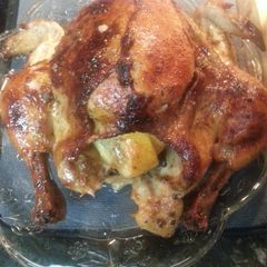 A picture of Lemony Chicken a Dish of Fortunate Taste.