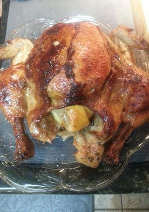 A picture of Lemony Chicken a Dish of Fortunate Taste.