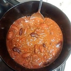 A picture of Aunt Susan's Chili.