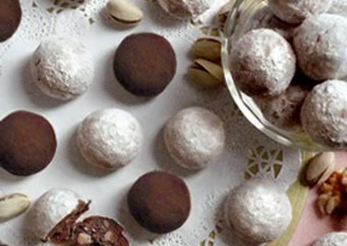 Crispy Chocolate Snowballs