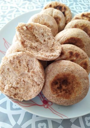 Une photo de Muffins Anglais semi complète
