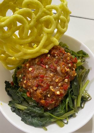 Foto resep Rujak Kangkung