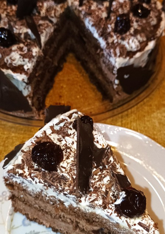 Φωτογραφία της συνταγής Τούρτα black forest