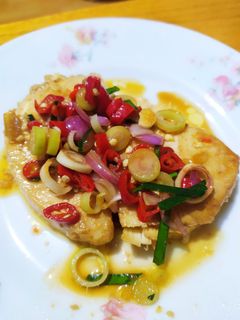 Foto resep Steak Gindara Sambal Matah