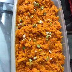 A picture of Carrot Halwa.