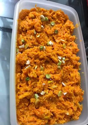 A picture of Carrot Halwa.