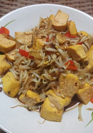Foto resep Tumis toge tahu tauco